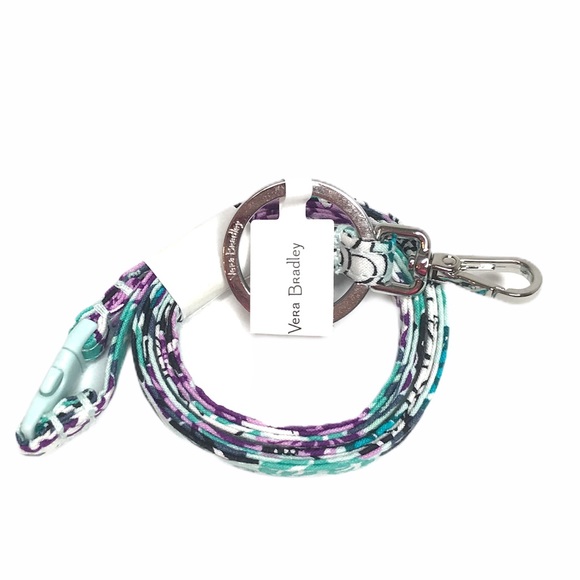 Vera Bradley Penelope’s Garden Up Zip ID & Lanyard - Picture 3 of 6